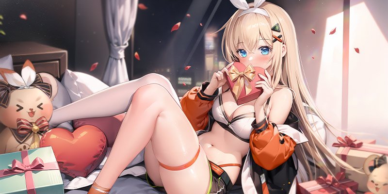 Imagen que muestra otra de las waifu sexys que conocerás durante tu aventura en Arc Re:code